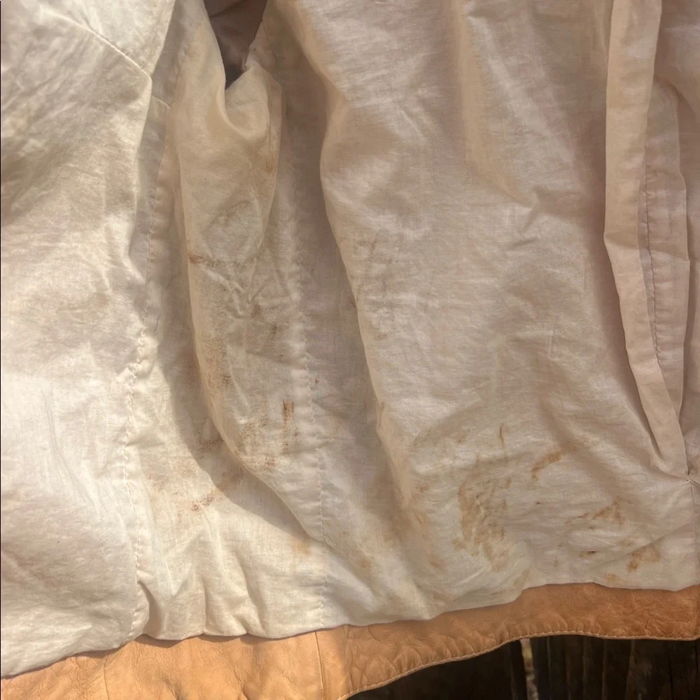 Banana Republic Vintage Tan Leather Jacket - Picture 6 of 16